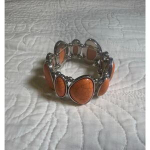 NWOT Orange Stone Bracelet